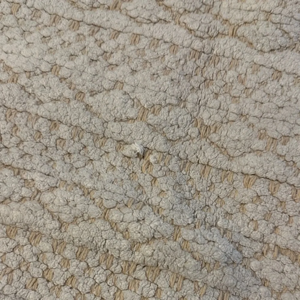 Cream and Tan  Bathroom Rugs - Set of 2